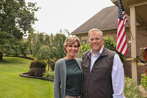 Mike Rogers and his wife