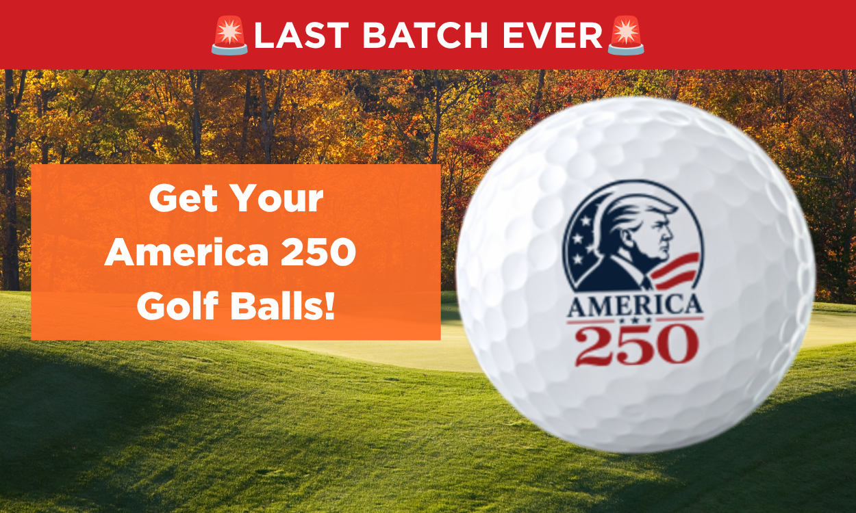 America 250 Golf Balls