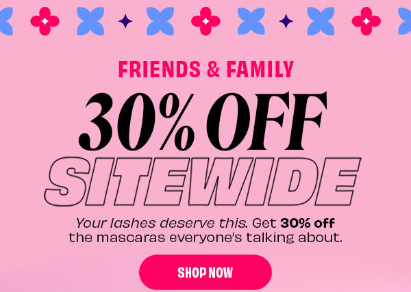 Use code FRIENDS30 for 30% off your purchase