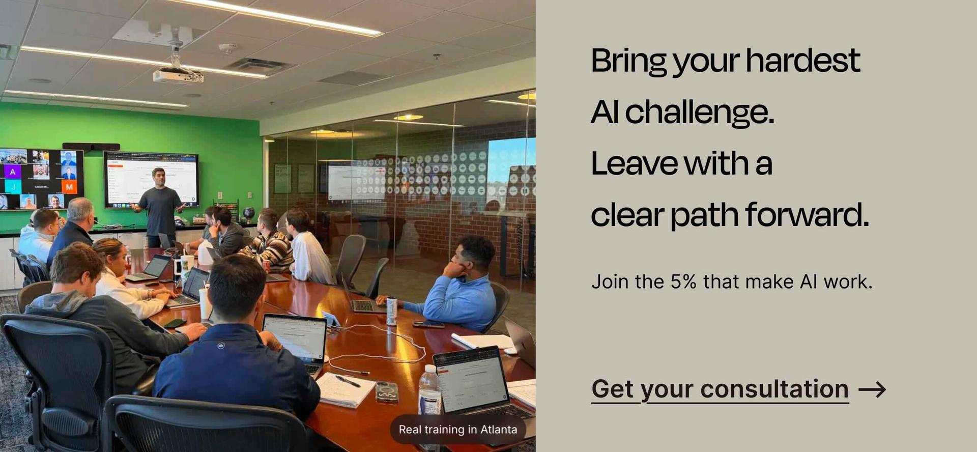 AI transformation consultation