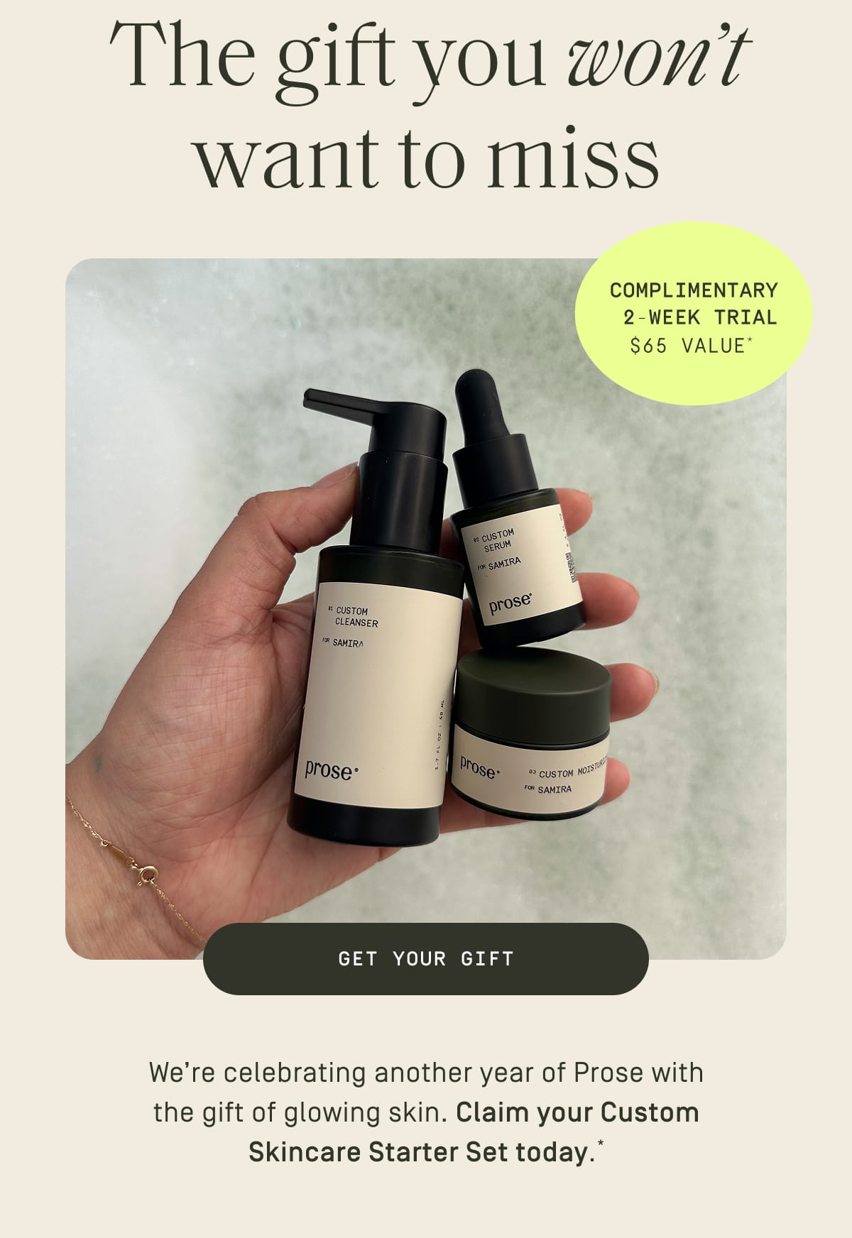 The gift you wont want to miss - Complimentary two week trial