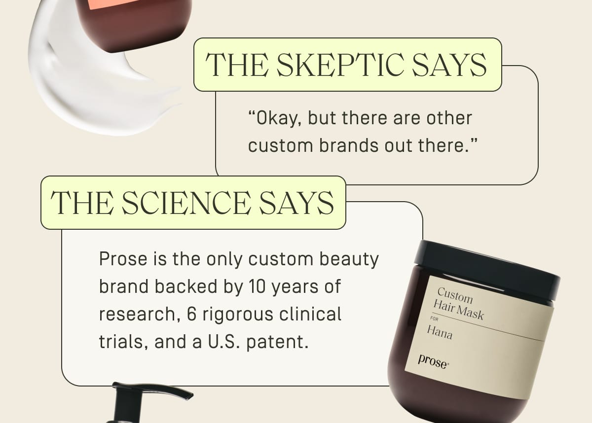 The skeptic says... The science says...