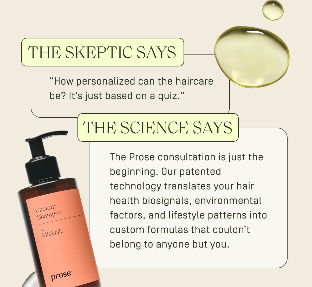 The skeptic says... The science says...