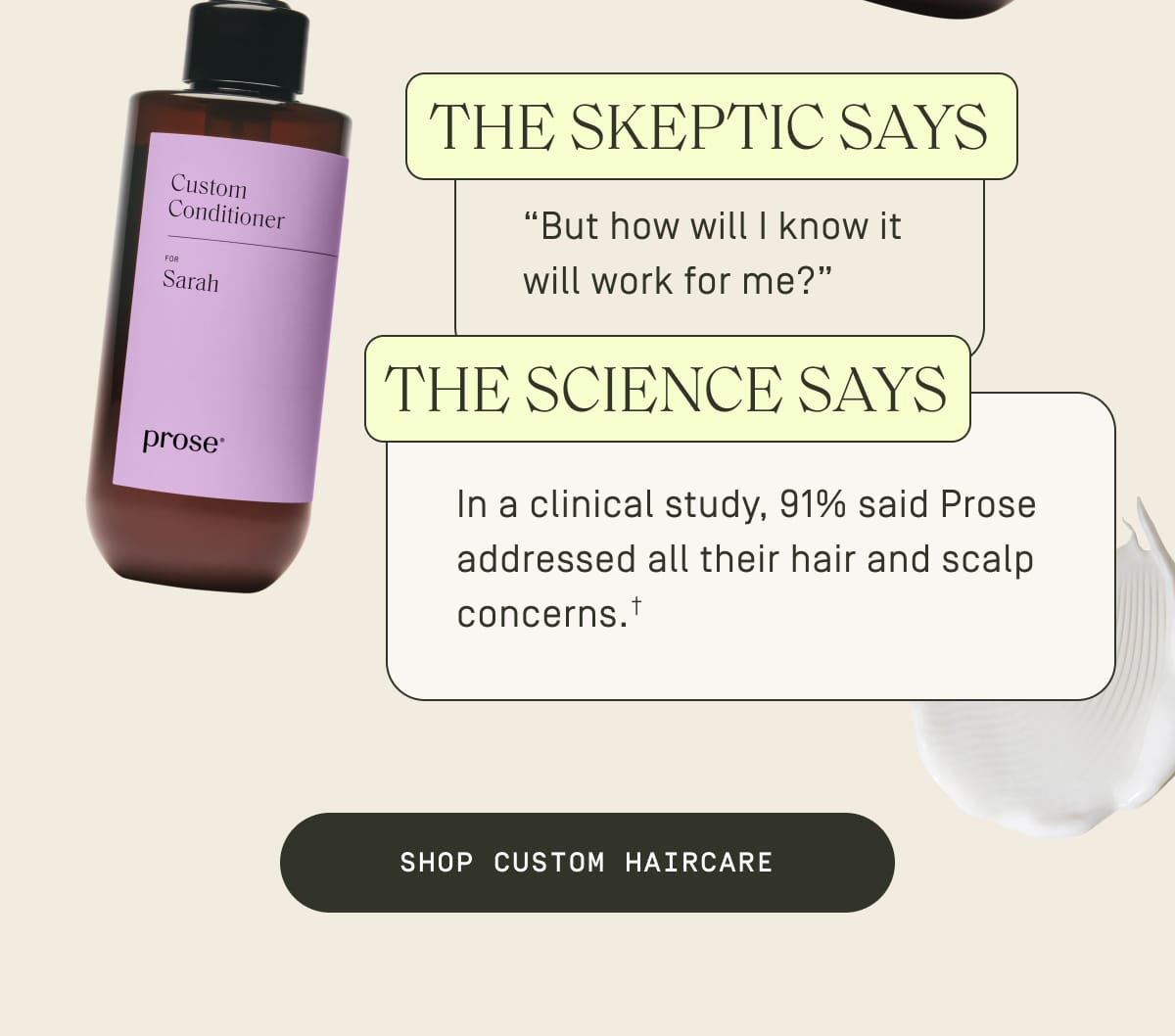 The skeptic says... The science says...