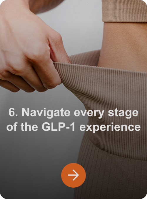 6. Navigate every stage of the GLP-1 experience