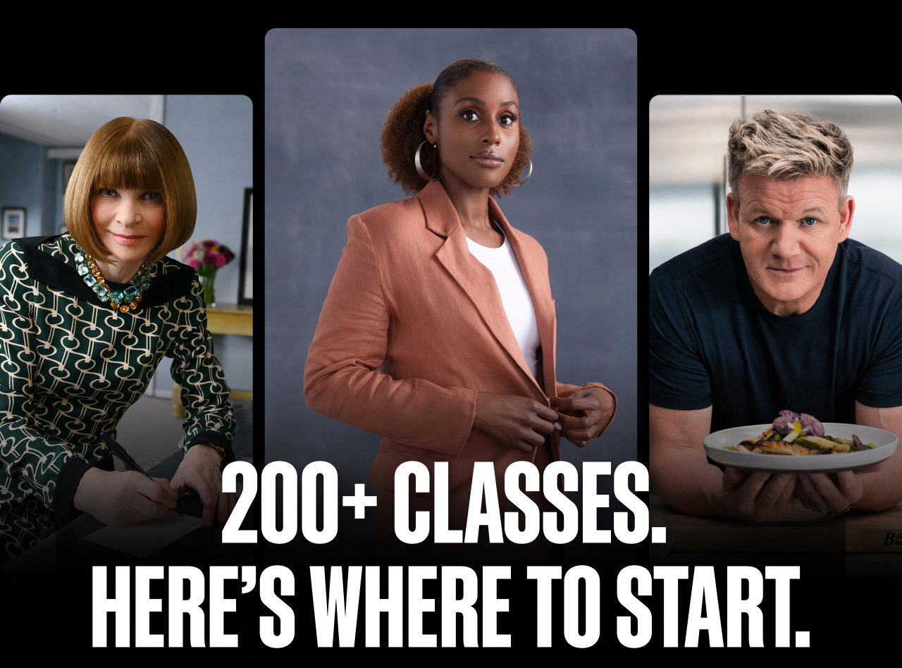200+ classes. Here s where to start.