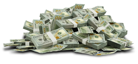 a pile of cash from welcome bonuses