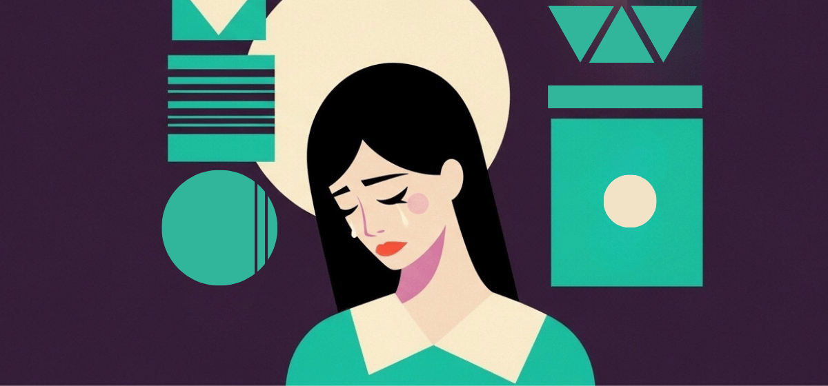 a woman stressed about her unemployment