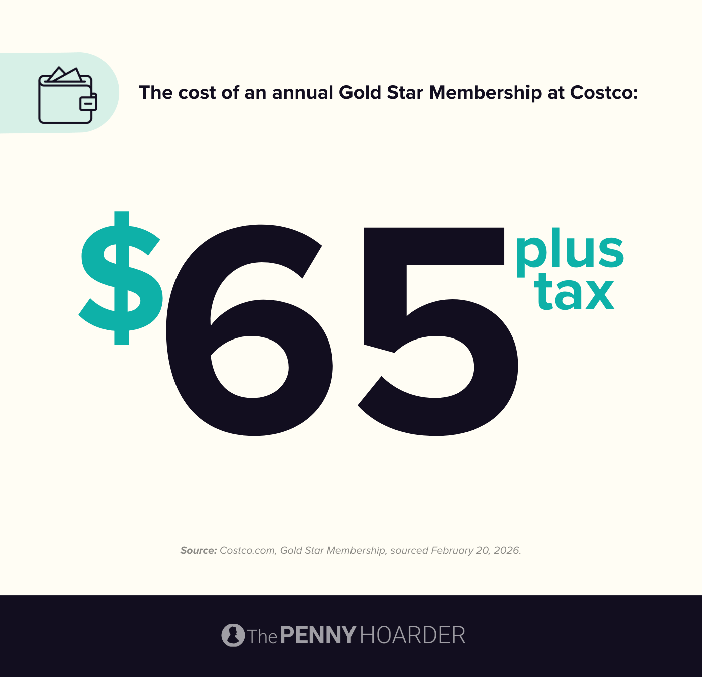an infographic about the current price of a Costco membership