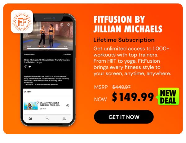 FitFusion by Jillian Michaels: Lifetime Subscription