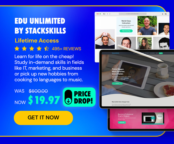 EDU Unlimited by StackSkills: Lifetime Access