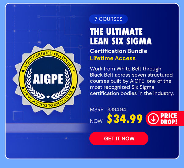 The Ultimate Lean Six Sigma Certification Bundle