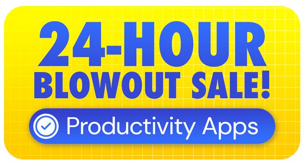 24-Hour Productivity Sale! | ProductivityApps