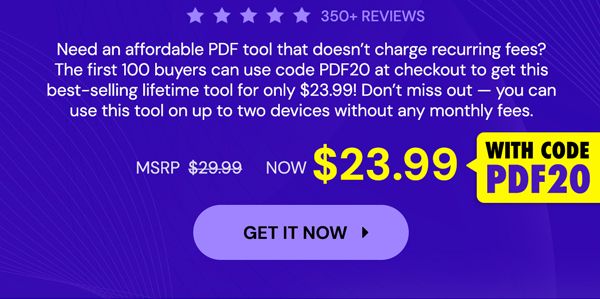 PDF Converter Pro: Lifetime License