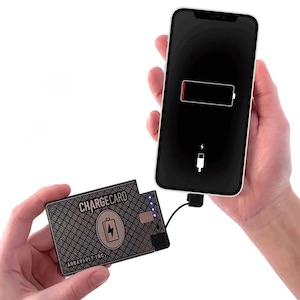 ChargeCard® The World's Thinnest Portable Charger