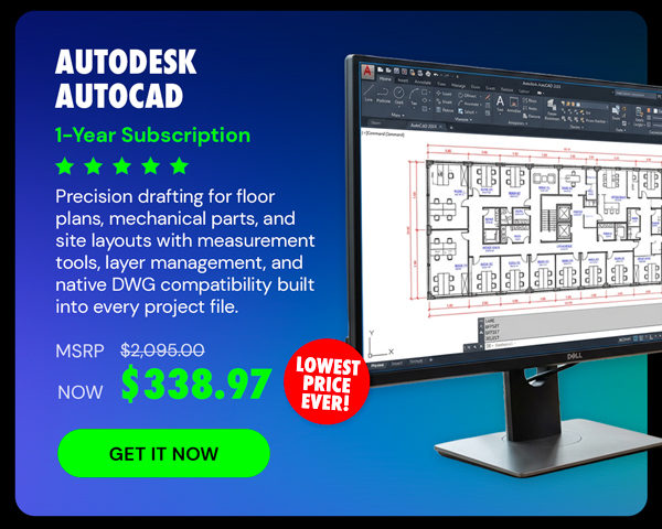 Autodesk AutoCAD: 1-Year Subscription
