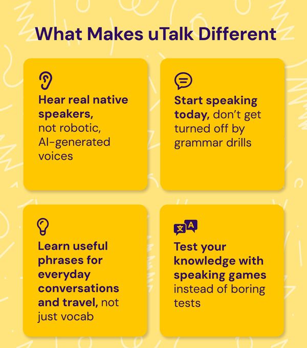 uTalk Language Learning: Lifetime Subscription (150+ Languages)