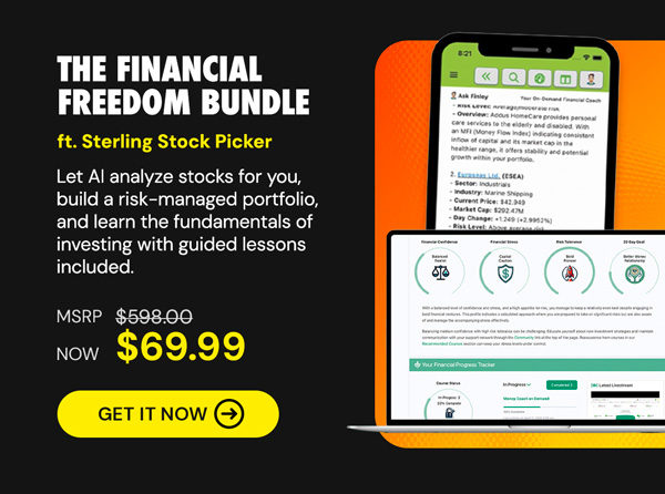 The Financial Freedom Bundle ft. Sterling Stock Picker