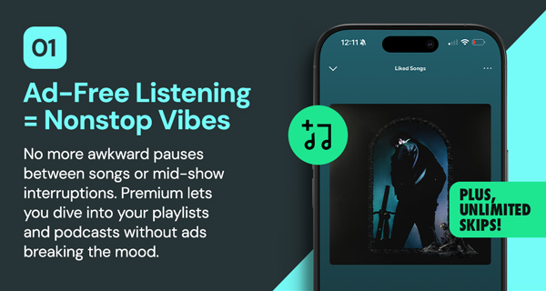 Spotify Premium: 1-Year Subscription Account