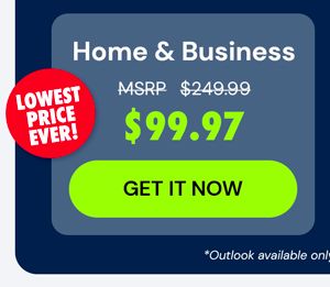 Microsoft Office 2024 Home & Business for Mac or PC Lifetime License