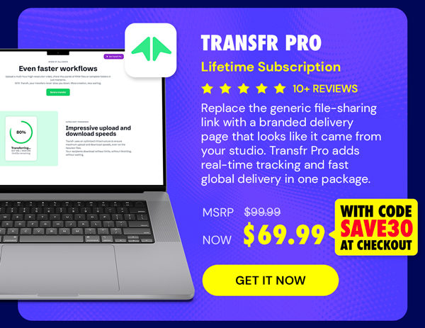 Transfr Pro: Lifetime Subscription