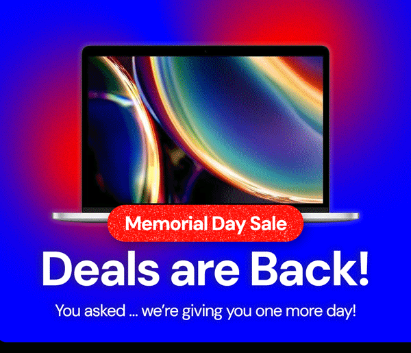 Memorial Day Sale Deals Are Back!