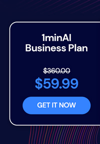 1minAI: Lifetime Subscription (Business Plan)