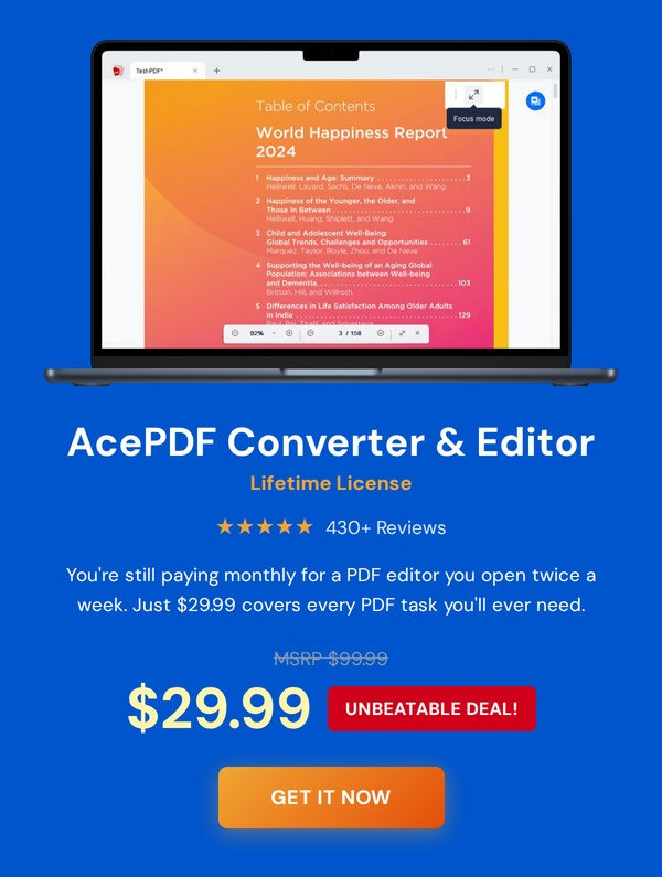 AcePDF Converter Pro: Lifetime License