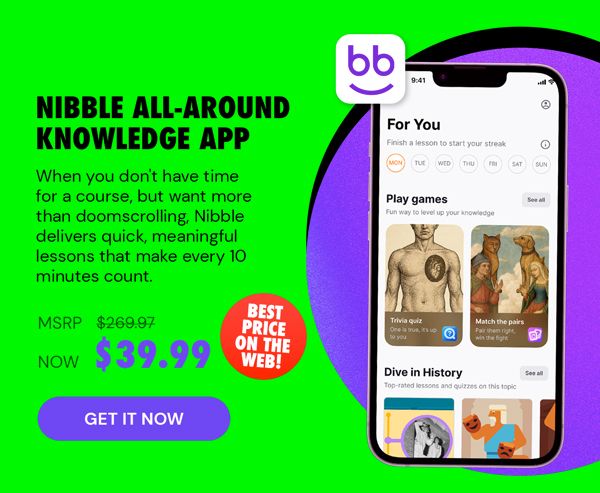 Nibble All-Around Knowledge App