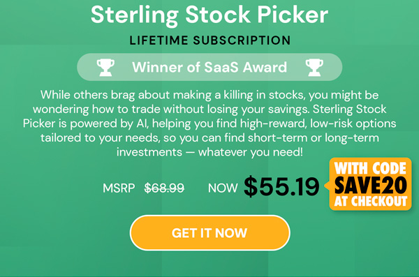 Sterling Stock Picker Lifetime Subscription