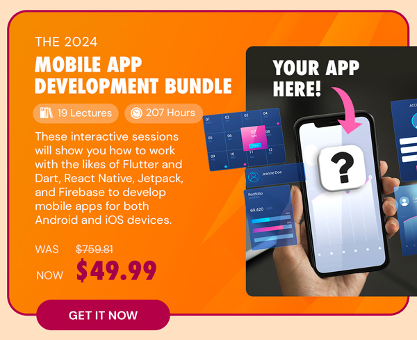 The 2024 Mobile App Development Bundle