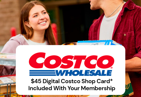 Costco Gold Star Membership 1-Year + $40 Digital Costco Shop Card | Sign Up Today