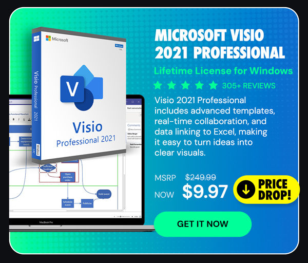 Microsoft Visio 2021 Professional: Lifetime License for Windows