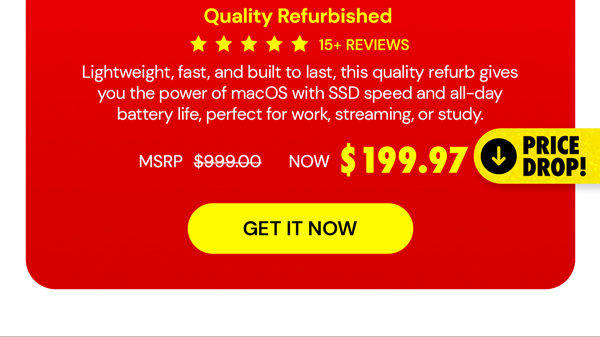 Apple MacBook Air 13.3" (2017) 1.8GHz i5 8GB RAM 128GB SSD Silver (Refurbished)