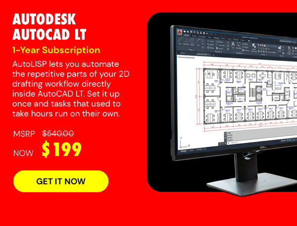 Autodesk AutoCAD LT: 1-Year Subscription