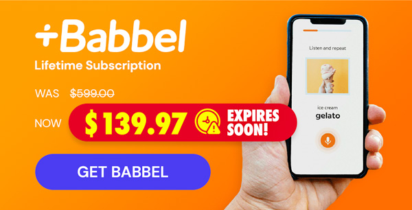 Babbel Language Learning: Lifetime Subscription (All Languages)