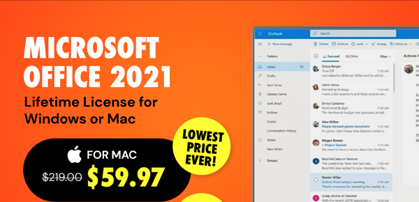 Microsoft Office Home & Business for Mac 2021: Lifetime License