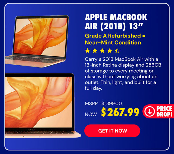 Apple MacBook Air (2018) 13