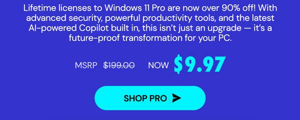 Microsoft Windows 11 Pro or Home | Lifetime License
