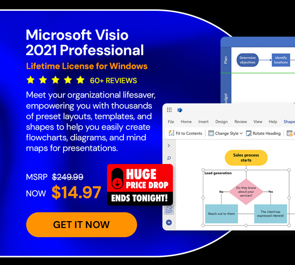 Microsoft Visio 2021 Professional: Lifetime License for Windows