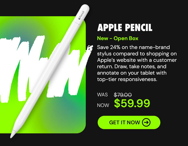 Apple Pencil USB-C (New - Open Box)