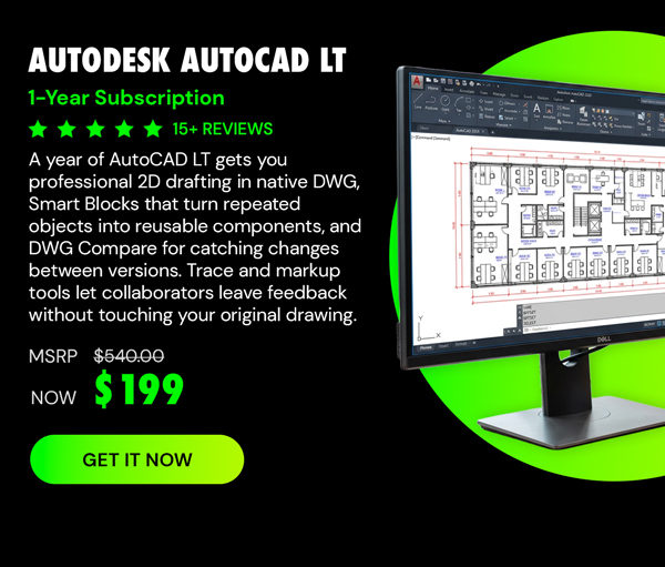 Autodesk AutoCAD LT: 1-Year Subscription