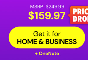 Microsoft Office 2024 Home & Business for Mac or PC Lifetime License