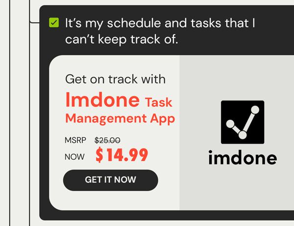 imdone Task Management App: Lifetime Subscription