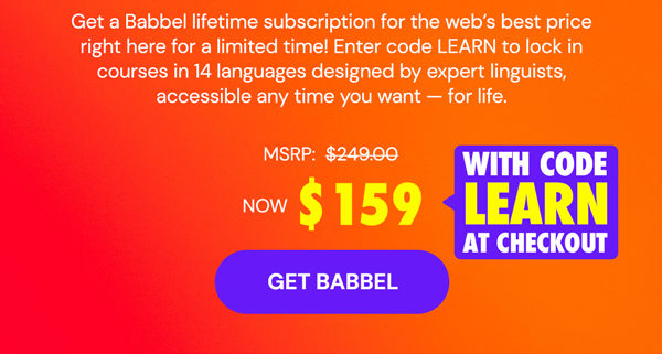 Babbel Language Lifetime Subscription | Become Fluent