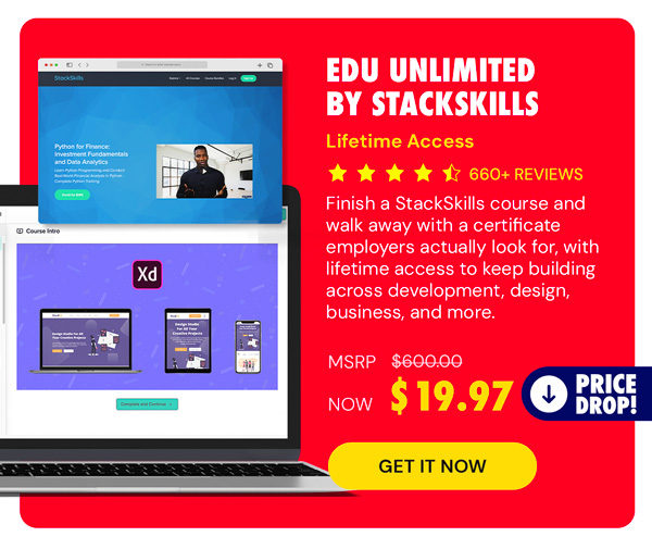 EDU Unlimited by StackSkills: Lifetime Access