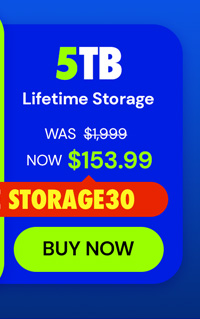 Internxt Cloud Storage Lifetime Subscription: 5TB Plan