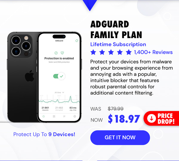 AdGuard Family Plan: Lifetime Subscription