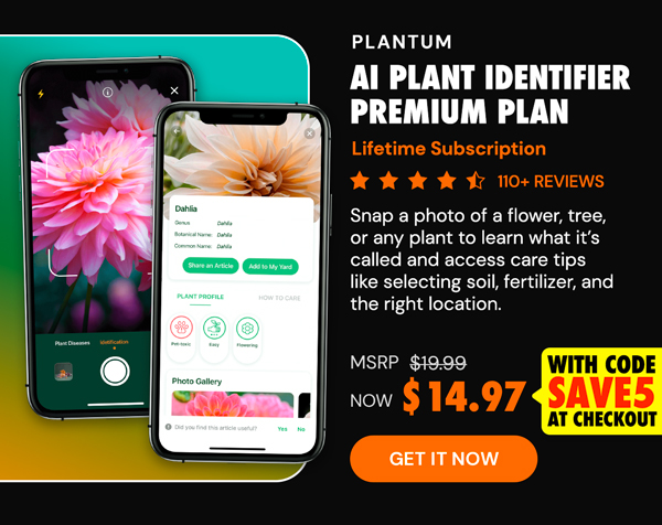 Plantum - AI Plant Identifier Premium Plan: Lifetime Subscription (For iOS Only)