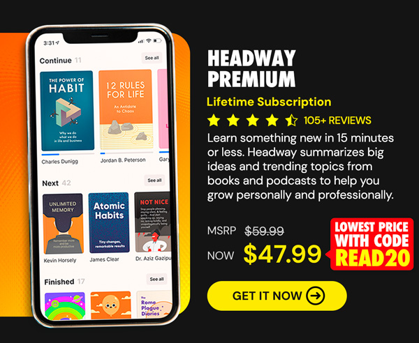 Headway Premium: Lifetime Subscription